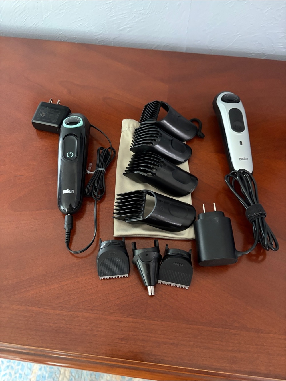Braun Black and Silver Multi-Grooming Kit with Attachments